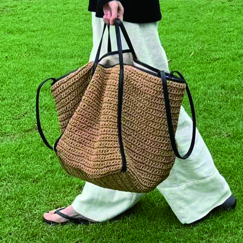 Crochet Bag Raffia - НОВЫЕ тканые дизайнерские сумки для женщин,