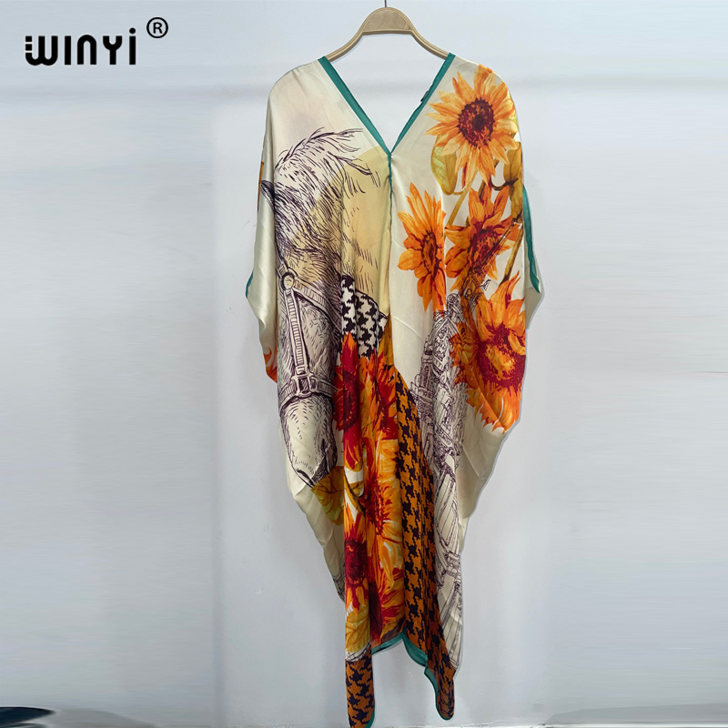 Cover Up Kaftan - WINYI, новинка 2023, богемное модное женское