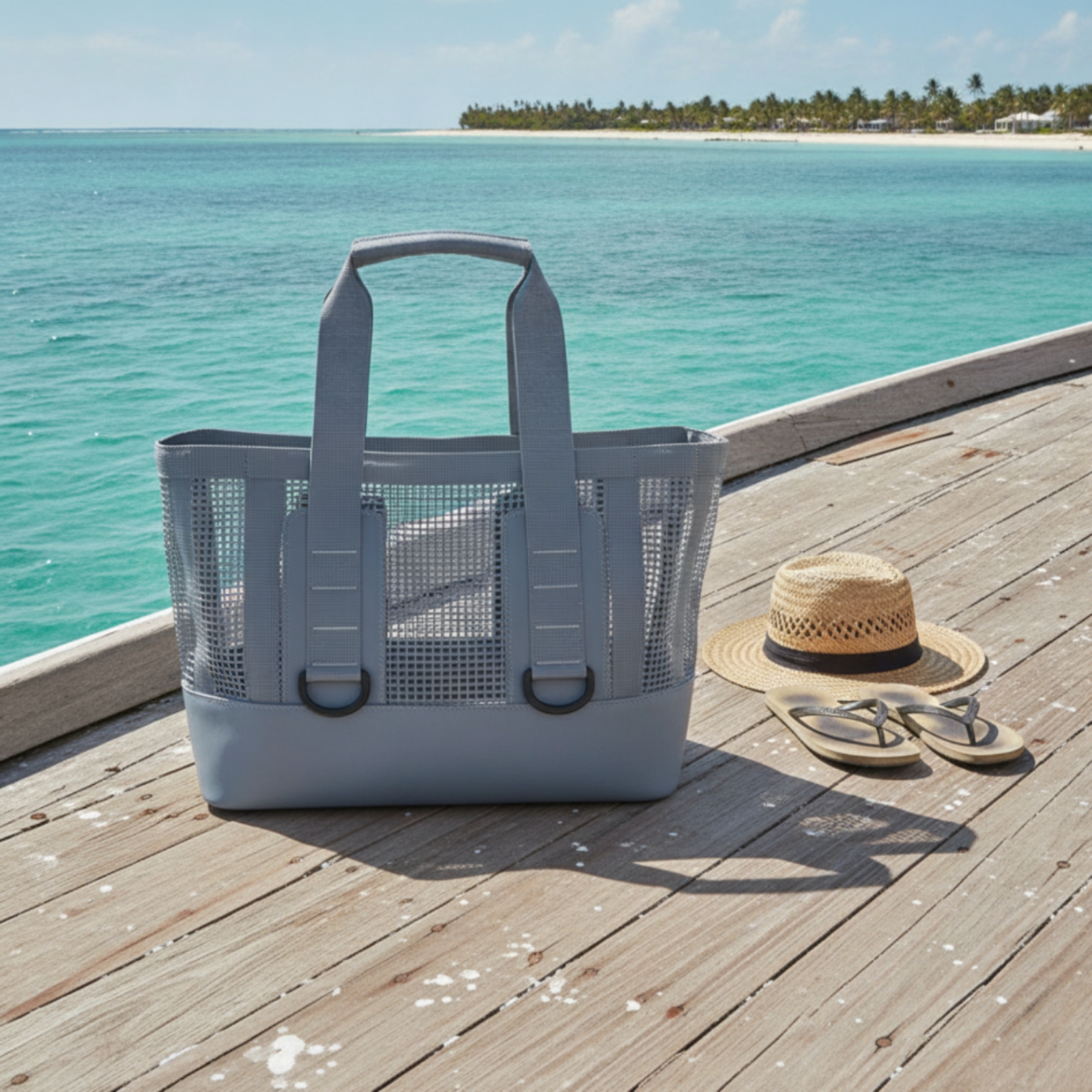 Tote Bag Beach - Сетчатая сумка-тоут для быстрой сушки вещей