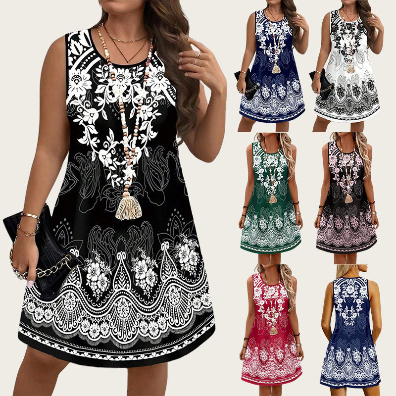 Romper Floral Print - Этнические винтажные платья 2026: летние женские