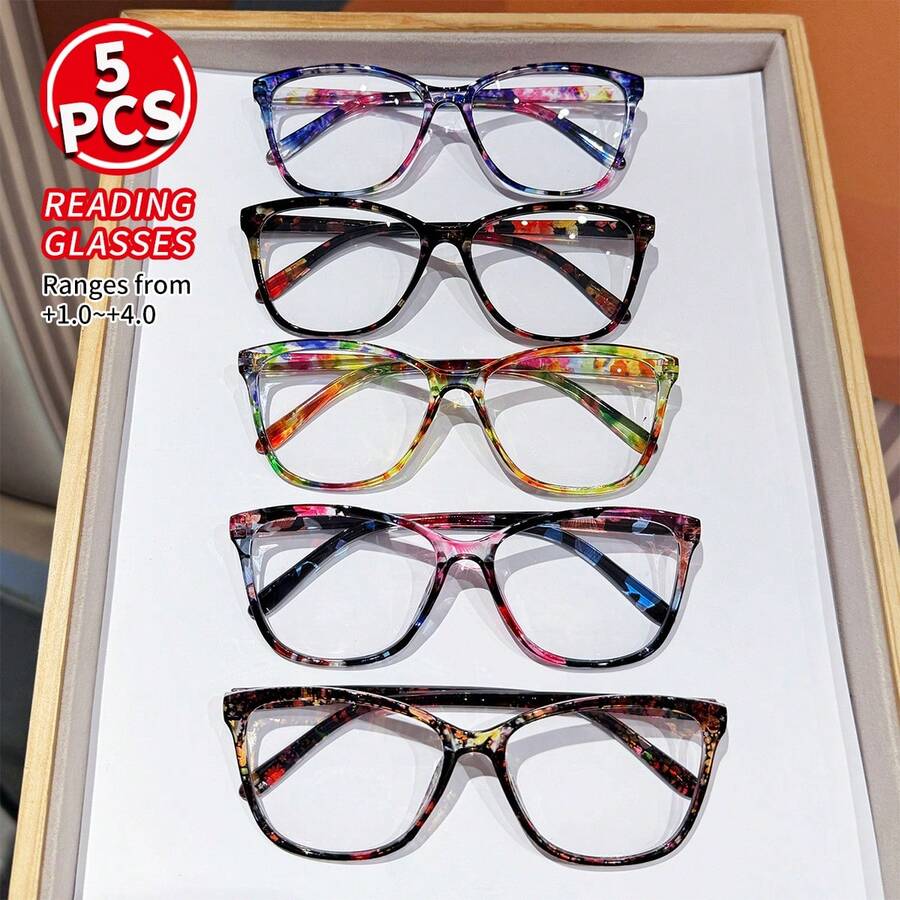 Sunglasses Cat Eye - 5 пар женских модных очков для
