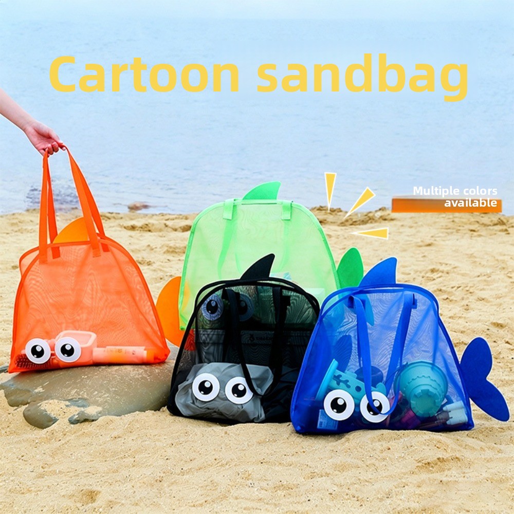 Tote Bag Beach - Детские пляжные сетчатые сумки с ярким