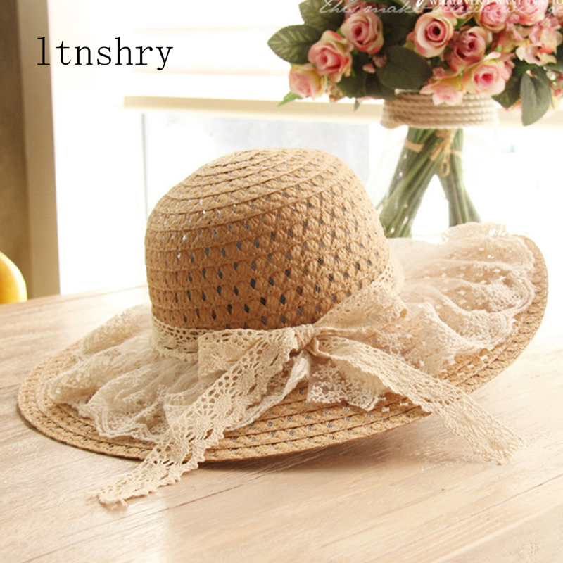 Hat Floppy Wide - Шляпа Соломенная женская, с широкими полями,