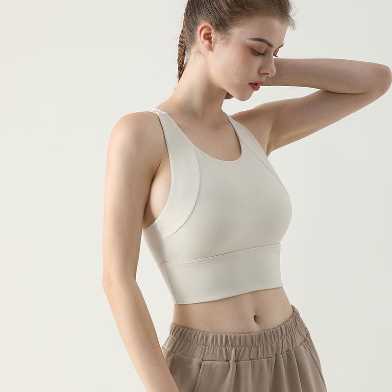Bralette Triangle Set - Женский спортивный бюстгальтер, топ с эффектом