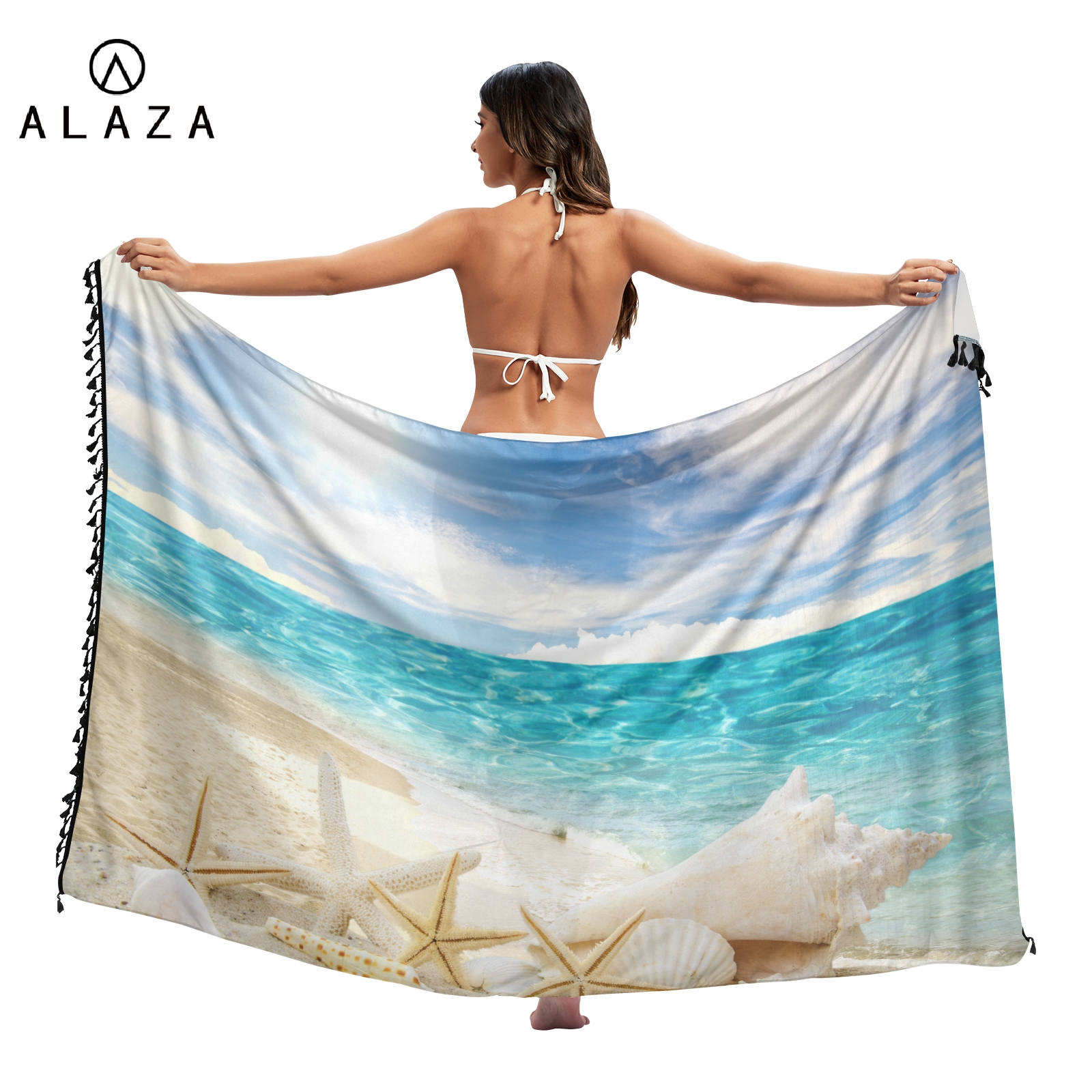 Cover Up Kaftan - Сексуальные женские шифоновые купальники, искусственная накидка,