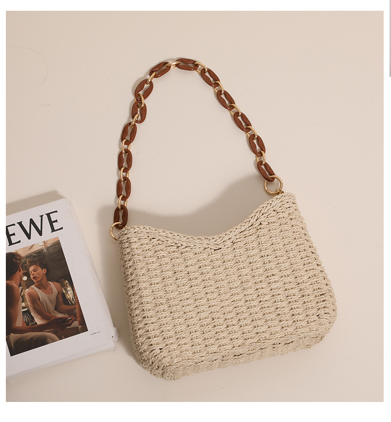 Tote Bag Beach - Сумка из плетеной соломки для женщин: