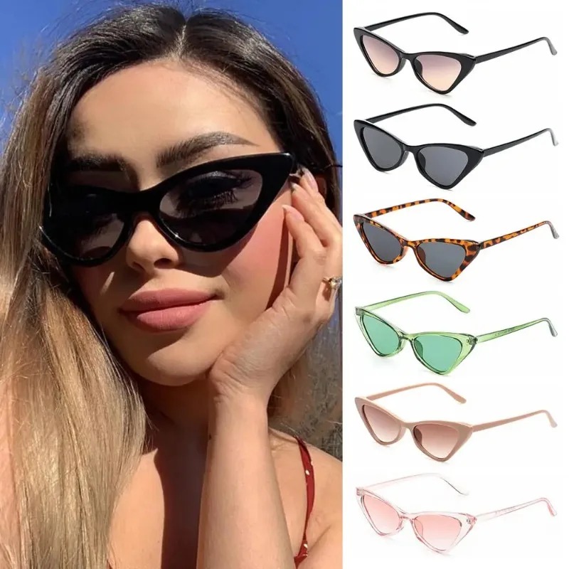 Sunglasses Cat Eye - Винтажные солнцезащитные очки «кошачий глаз» для