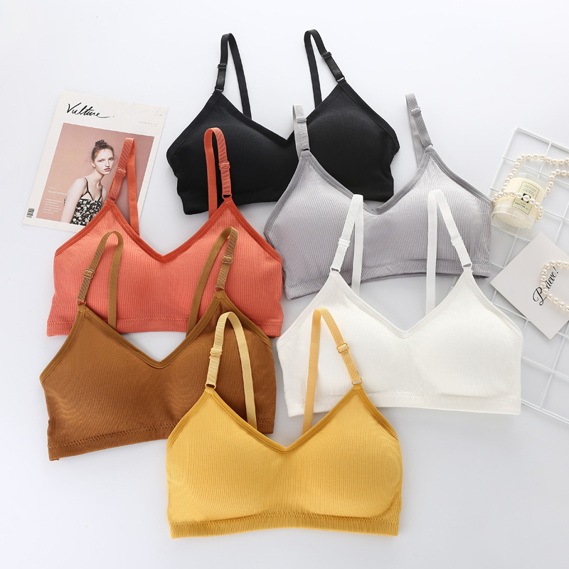 Летний бесшовный бюстгальтер б – обзор и цена Bralette Triangle Set