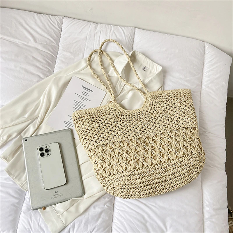 Пляжная сумка-тоут из соломы в – обзор и цена Crochet Bag Raffia