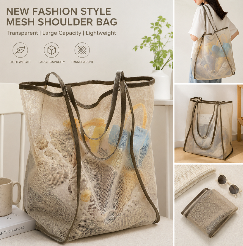 Пляжная сумка-сетка: легкая, д – обзор и цена Tote Bag Beach