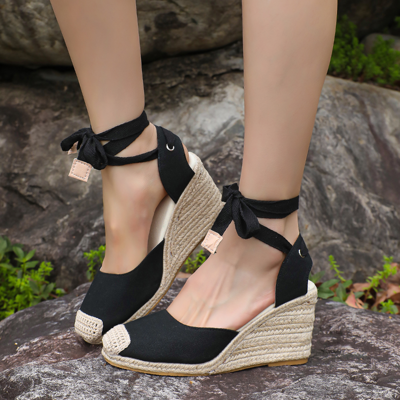 Женские туфли на танкетке, без – обзор и цена Wedge Espadrille Women