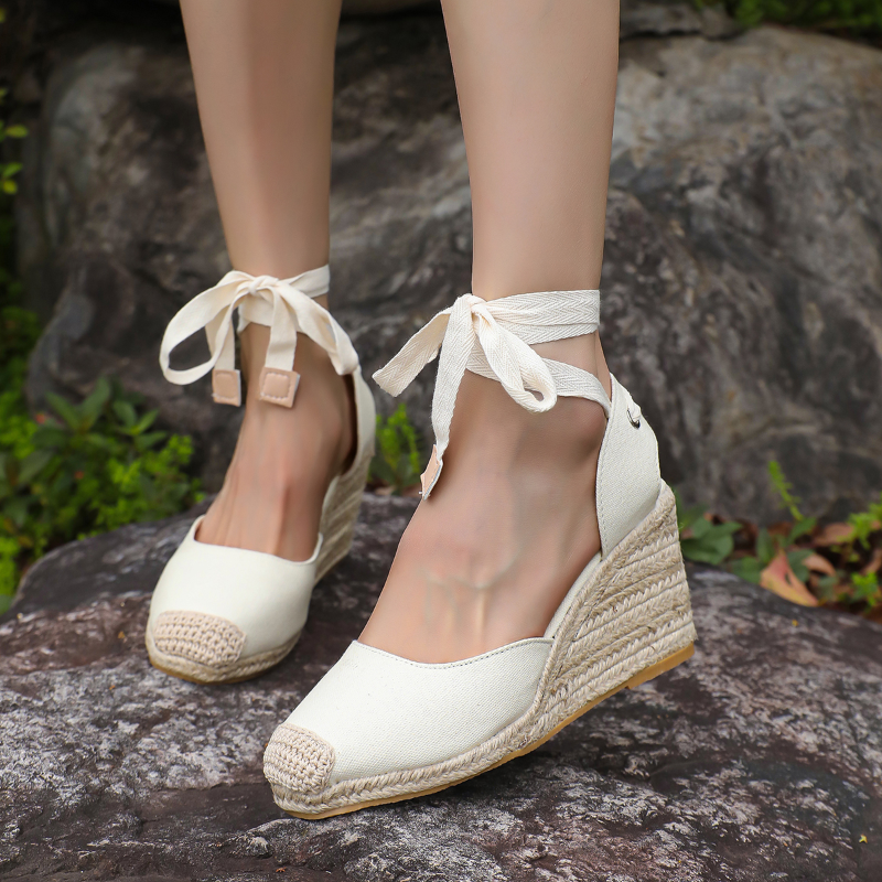 Женские туфли на танкетке, без – обзор и цена Wedge Espadrille Women