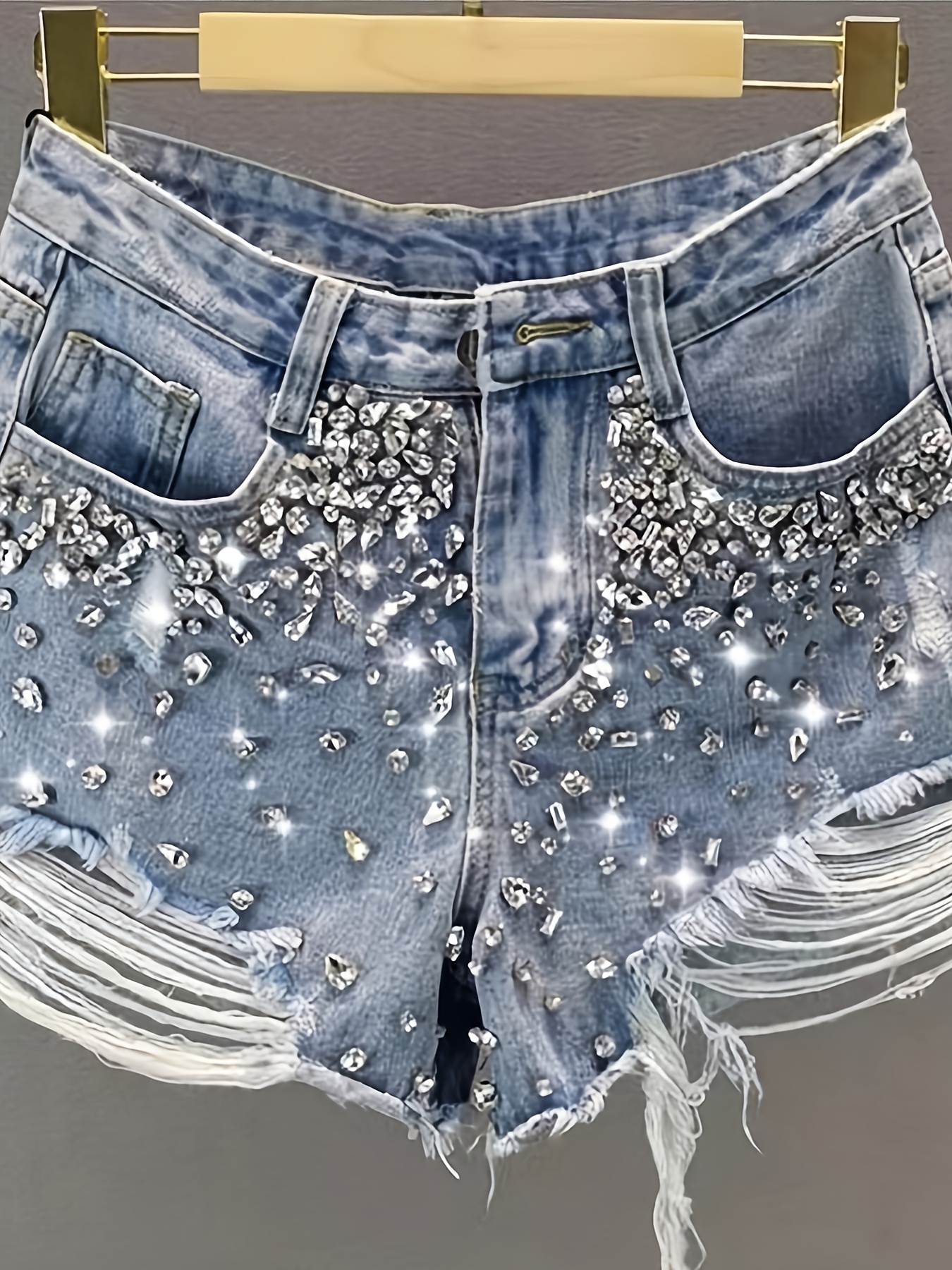Джинсовые шорты в стиле Hot Gi – обзор и цена Shorts Denim Frayed