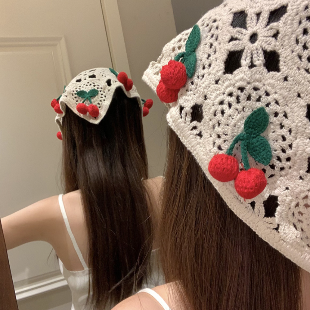 Вязаная треугольная повязка на – обзор и цена Headband Summer Knit
