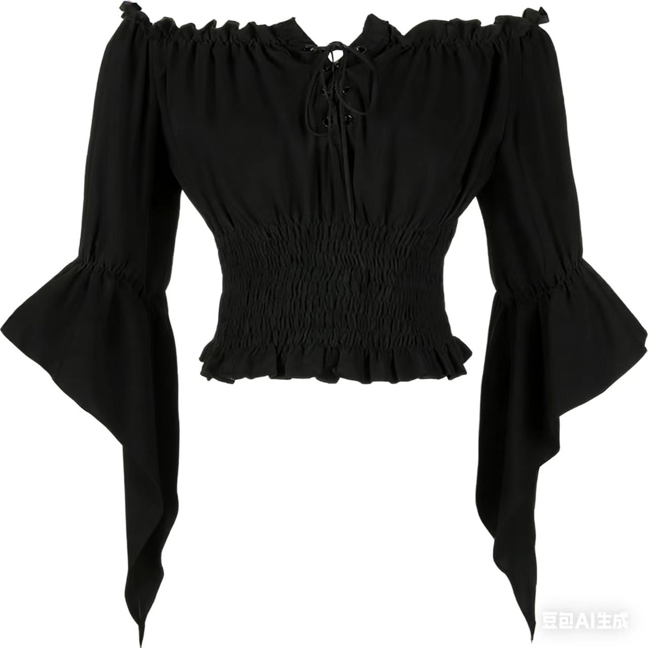 Женская винтажная блузка в сти – обзор и цена Blouse Off Shoulder