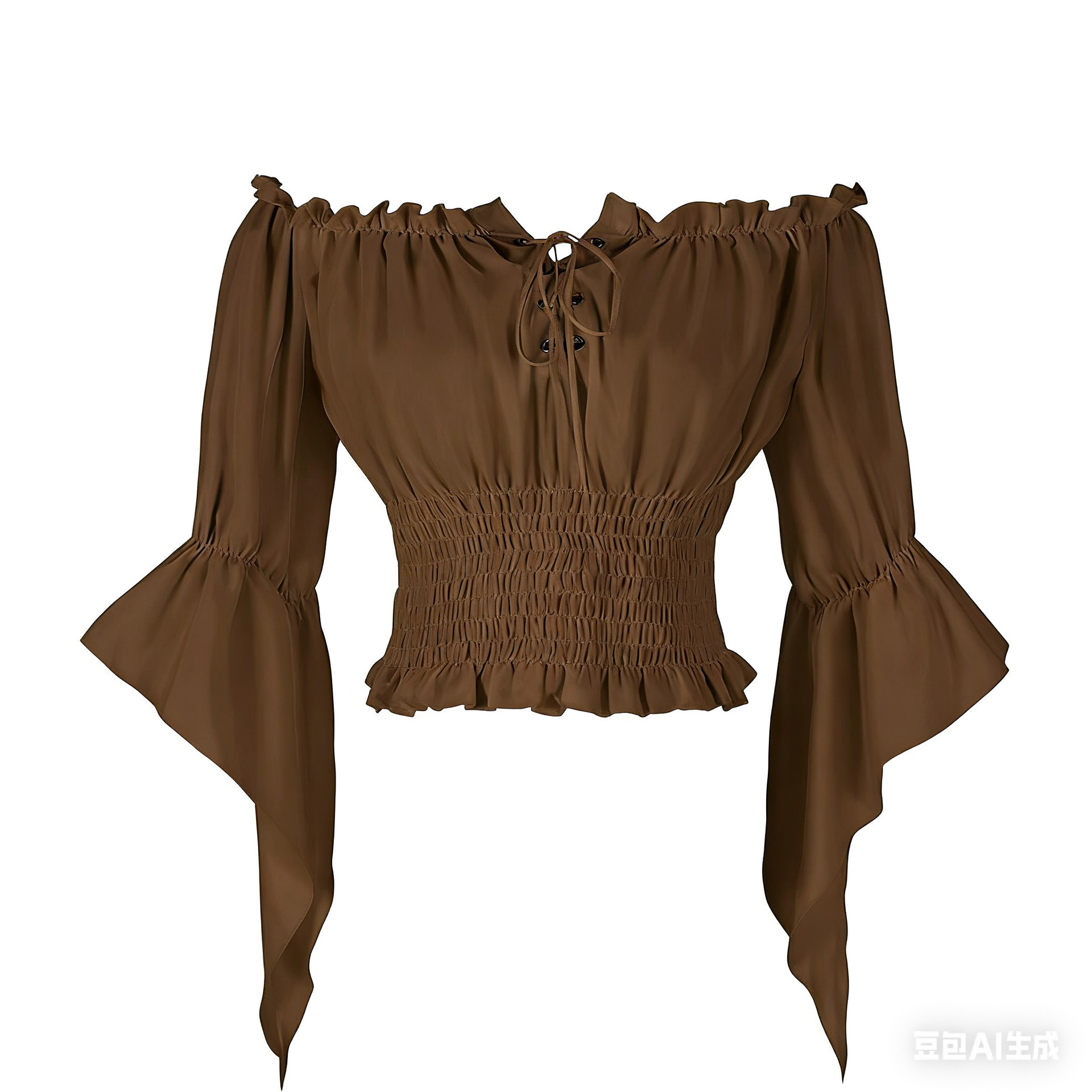 Женская винтажная блузка в сти – обзор и цена Blouse Off Shoulder