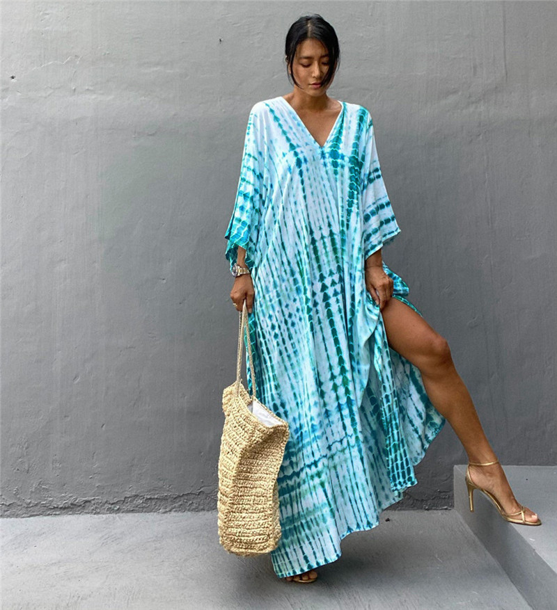 Женская пляжная одежда больших – обзор и цена Cover Up Kaftan