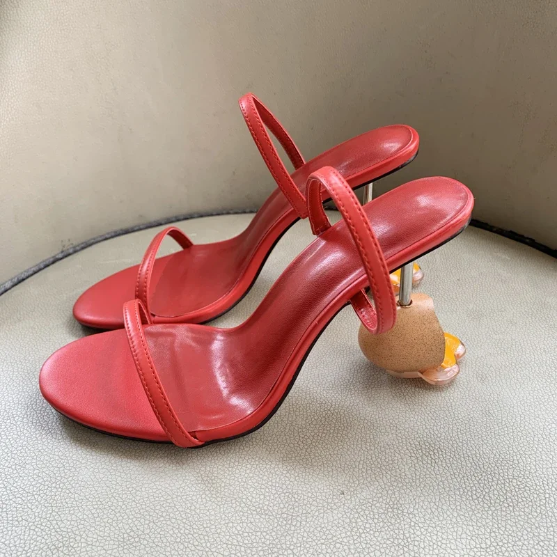 Летние босоножки с ремешками,  – обзор и цена Sandal Strappy Heeled