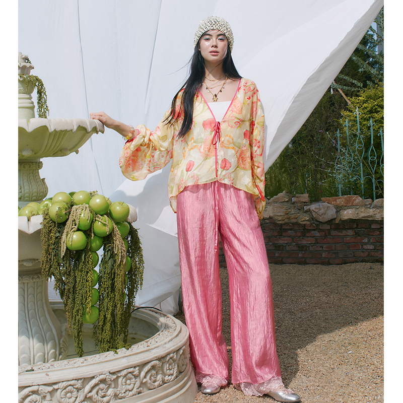 Прозрачный кардиган-кимоно ELF – обзор и цена Kimono Sheer Floral