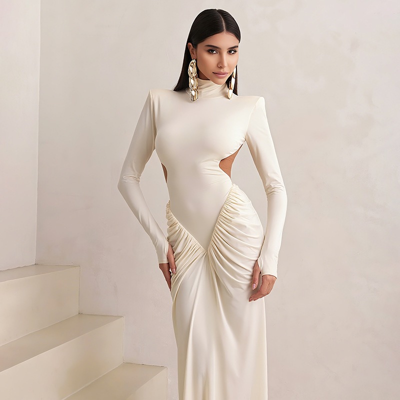 Женское длинное платье без спи – обзор и цена Maxi Dress Halter