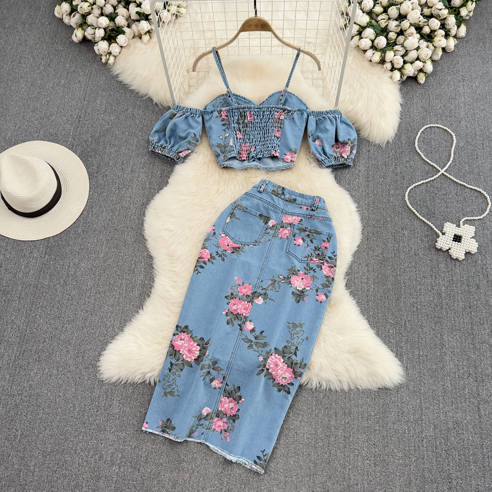 Модные женские костюмы из 2 пр – обзор и цена Romper Floral Print