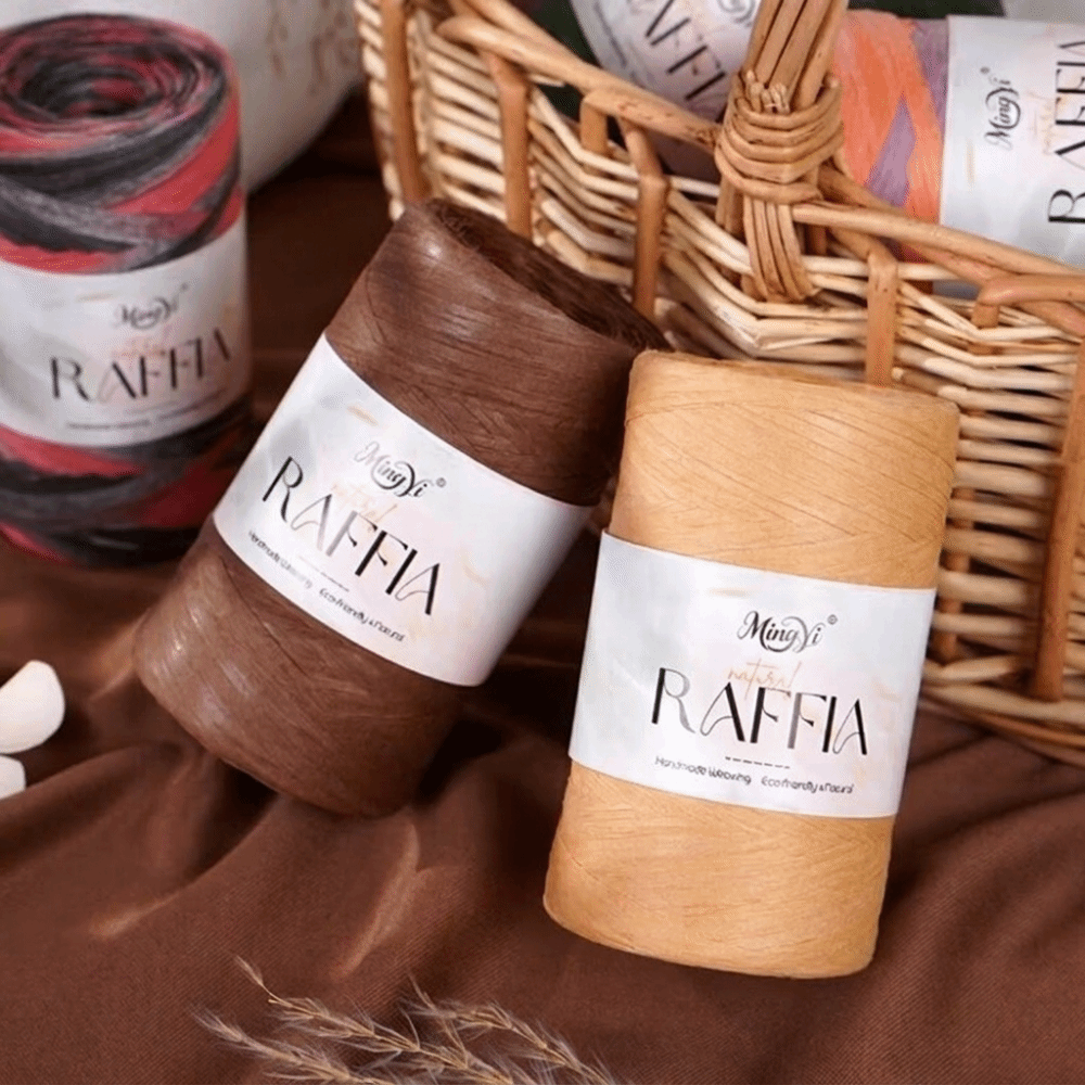 Разноцветная пряжа из рафии дл – обзор и цена Crochet Bag Raffia