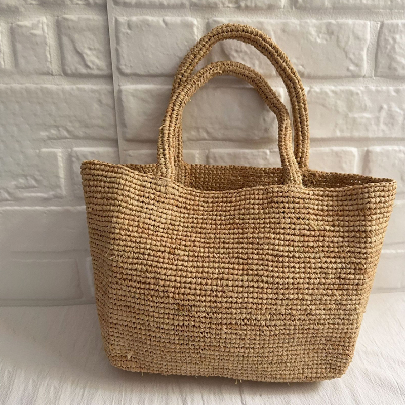 Высококачественная плетеная су – обзор и цена Crochet Bag Raffia