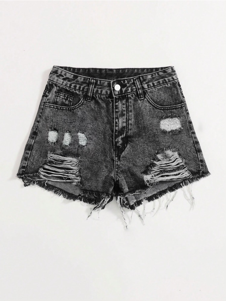 Новые винтажные джинсовые шорт – обзор и цена Shorts Denim Frayed