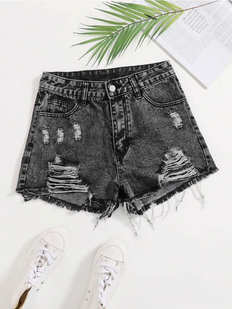 Новые винтажные джинсовые шорт – обзор и цена Shorts Denim Frayed