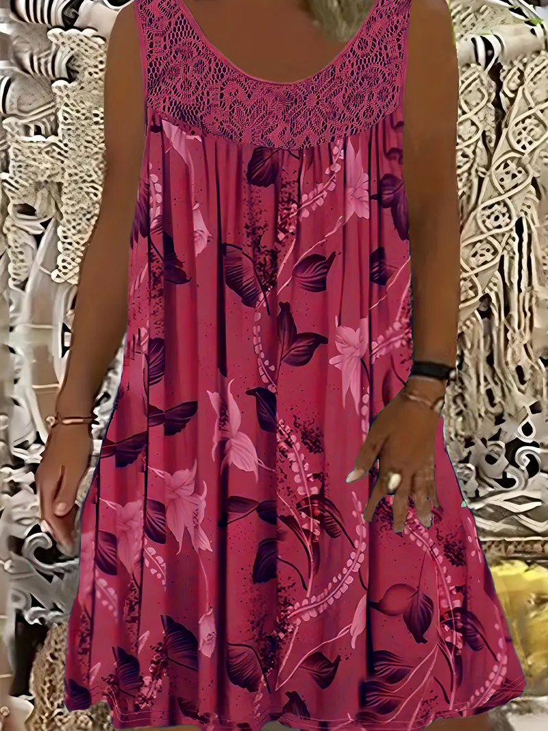 Женское платье А-силуэта без р – обзор и цена Romper Floral Print