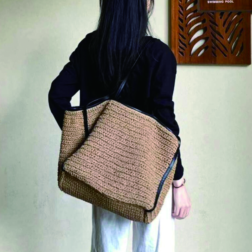 НОВЫЕ тканые дизайнерские сумк – обзор и цена Crochet Bag Raffia