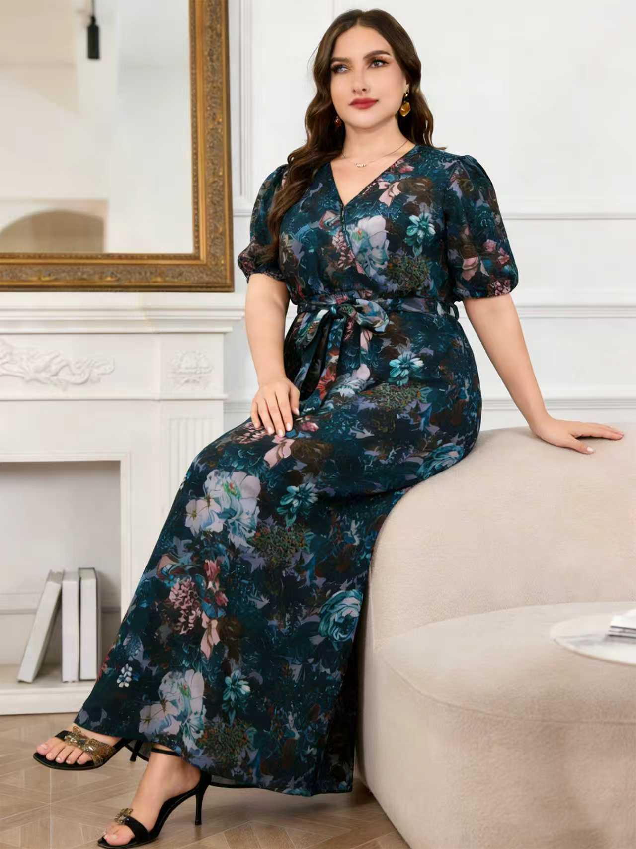 Новинка 2026: Женское длинное  – обзор и цена Romper Floral Print
