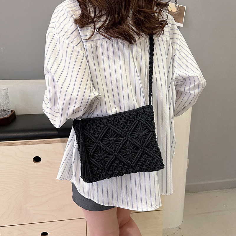 Модные плетеные сумки на плечо – обзор и цена Crochet Bag Raffia