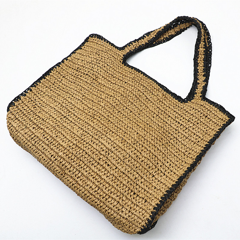 Соломенные тканые сумки-тоут д – обзор и цена Crochet Bag Raffia