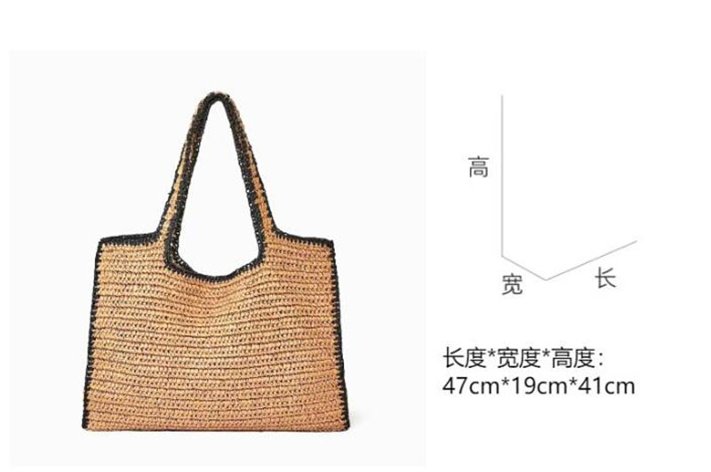 Соломенные тканые сумки-тоут д – обзор и цена Crochet Bag Raffia