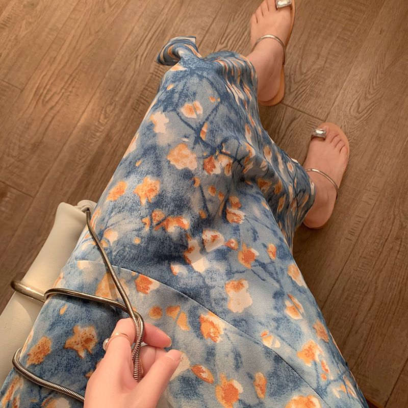 Женский летний комплект из дву – обзор и цена Midi Skirt Floral