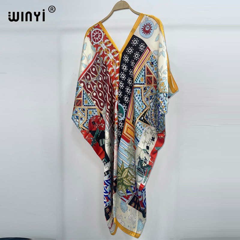 WINYI, новинка 2023, богемное  – обзор и цена Cover Up Kaftan