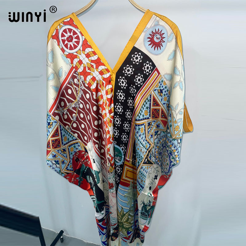 WINYI, новинка 2023, богемное  – обзор и цена Cover Up Kaftan