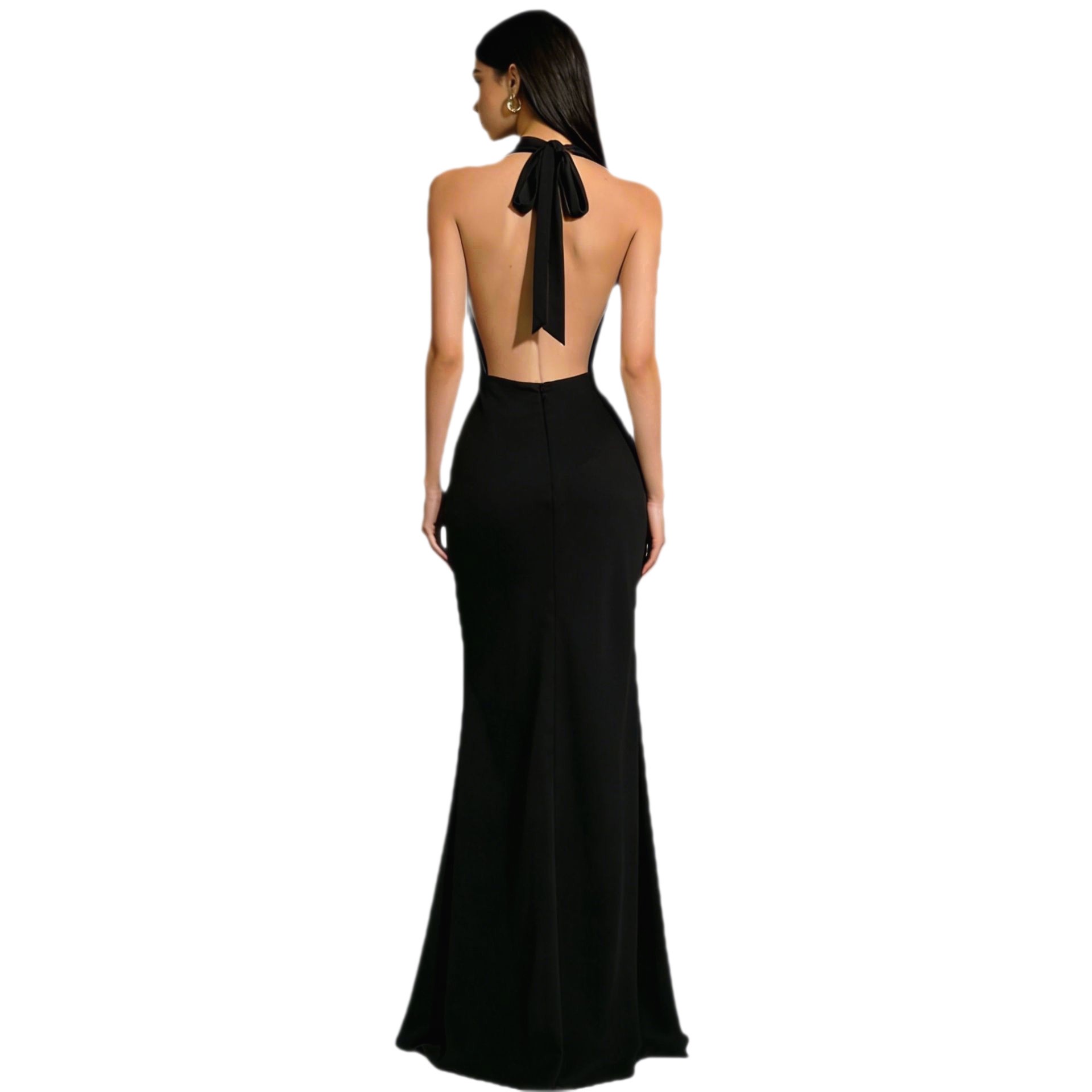 Элегантные вечерние платья 202 – обзор и цена Maxi Dress Halter