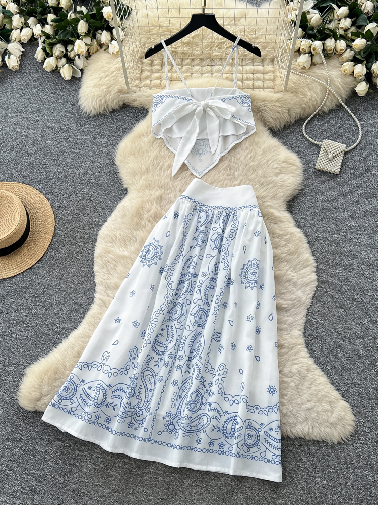 Летний комплект из двух предме – обзор и цена Maxi Dress Halter