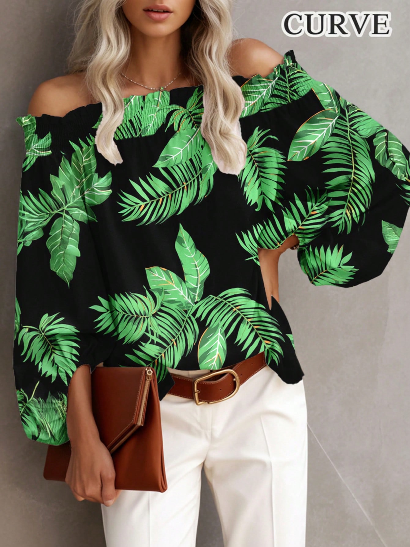 Новая женская повседневная блу – обзор и цена Blouse Off Shoulder