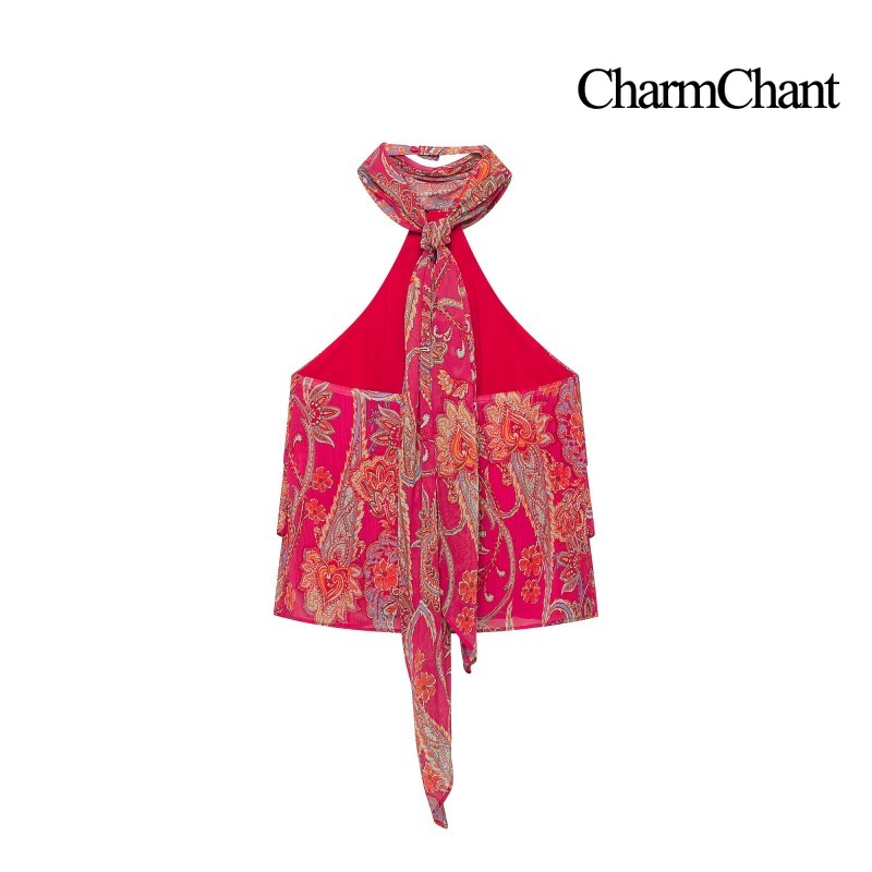 CHARMCHANT Женский комплект из – обзор и цена Midi Skirt Floral