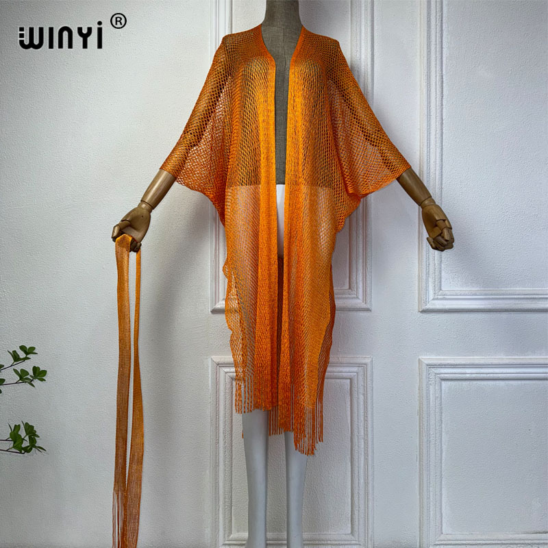 Пляжное кимоно WINYI с вырезам – обзор и цена Cover Up Kaftan