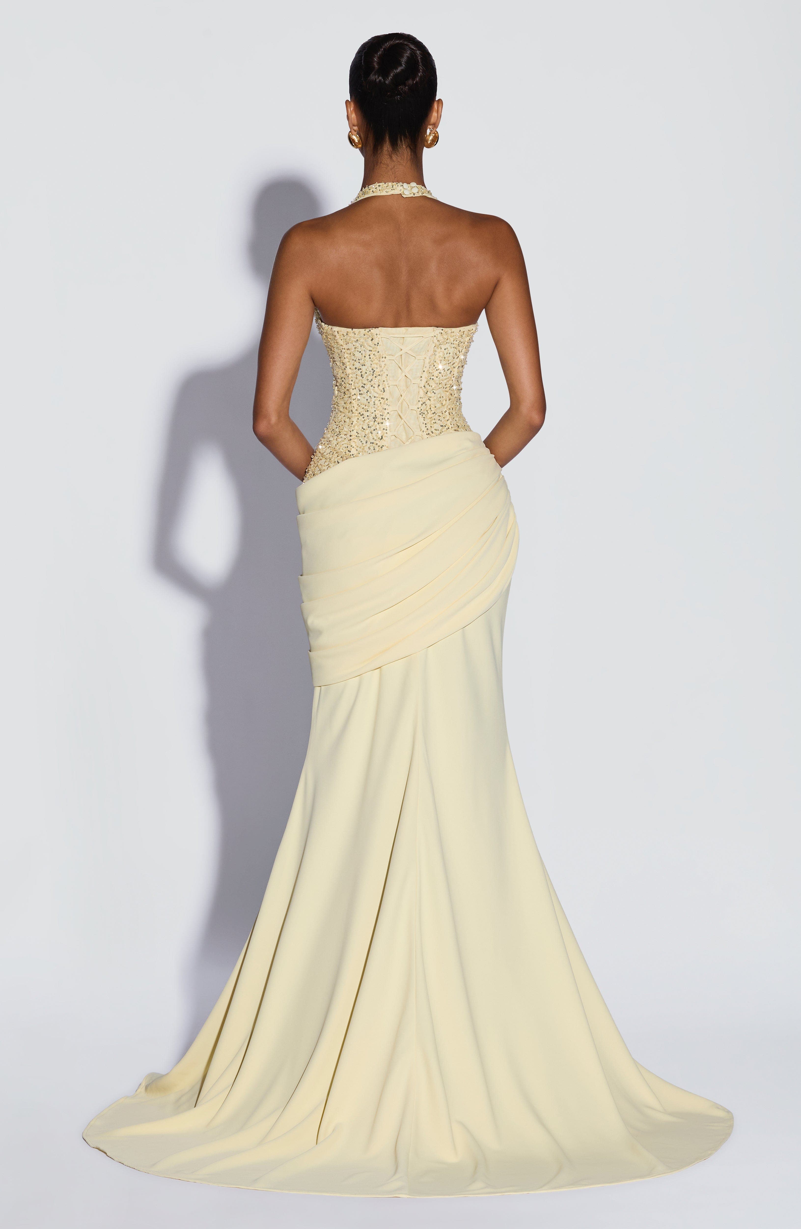 Роскошное вечернее платье макс – обзор и цена Maxi Dress Halter
