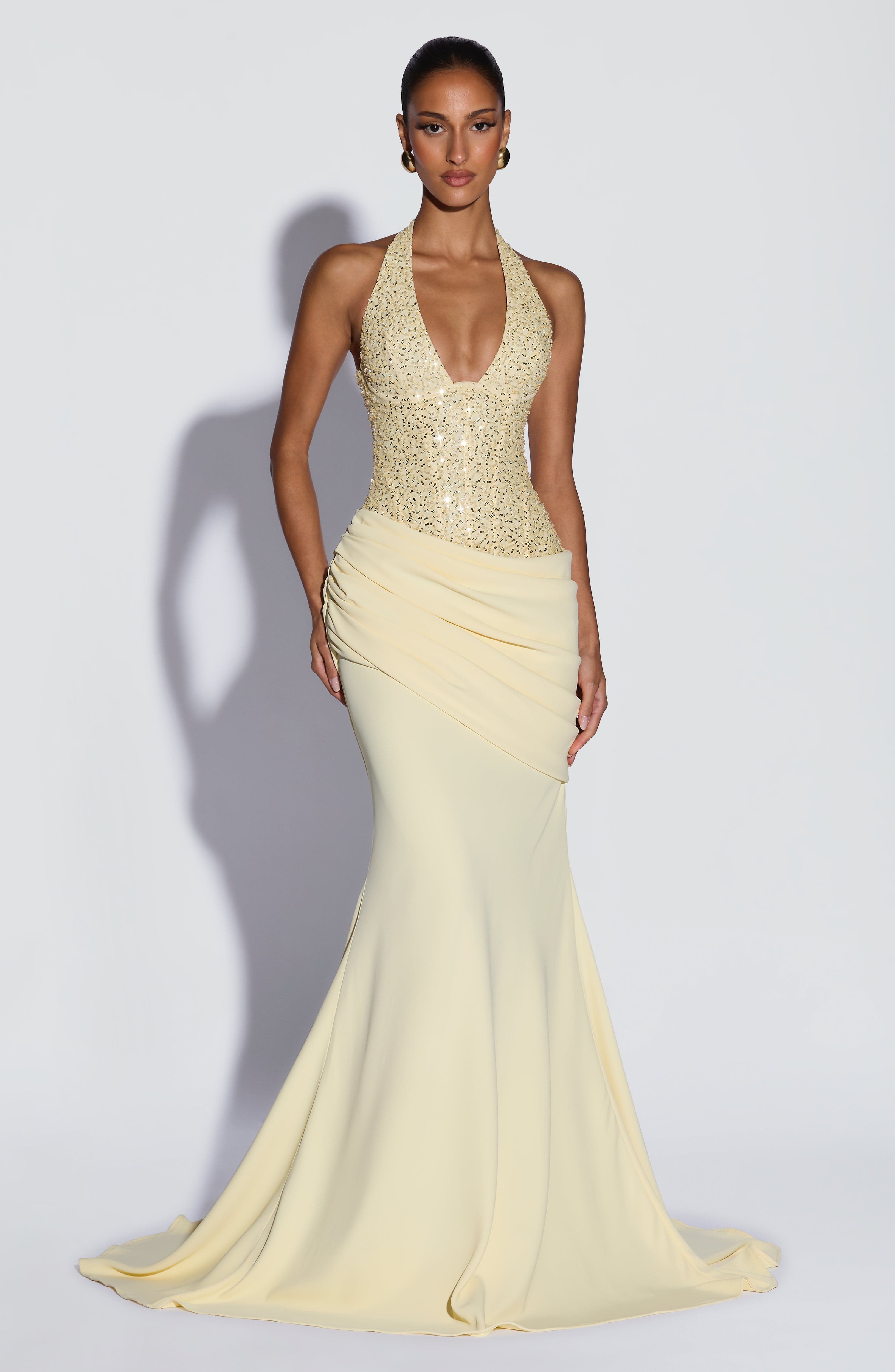 Роскошное вечернее платье макс – обзор и цена Maxi Dress Halter