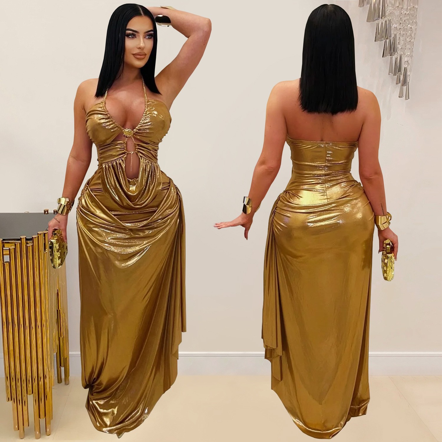 Вечернее платье для выпускного – обзор и цена Maxi Dress Halter