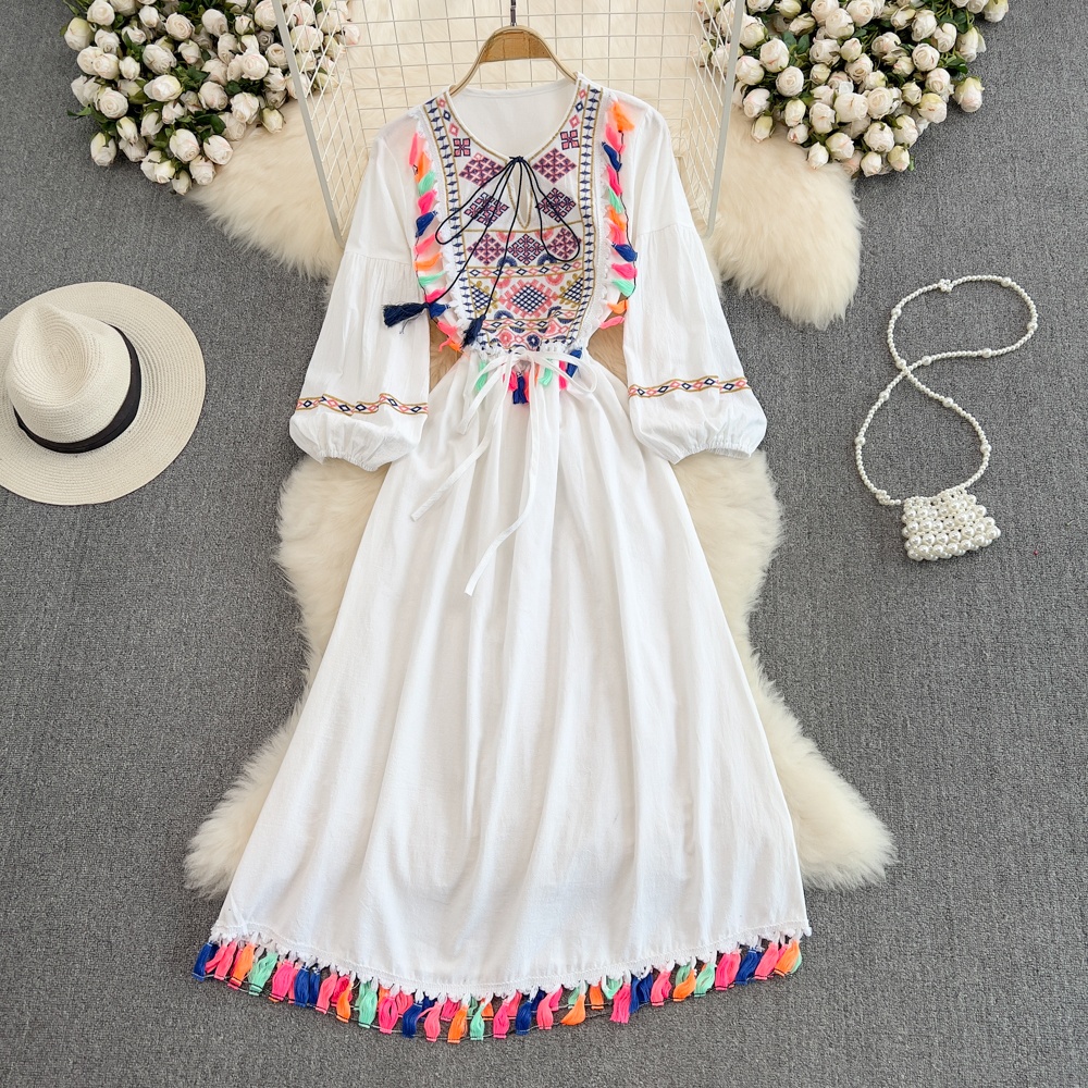 Элегантное богемное ретро-плат – обзор и цена Linen Dress Wrap
