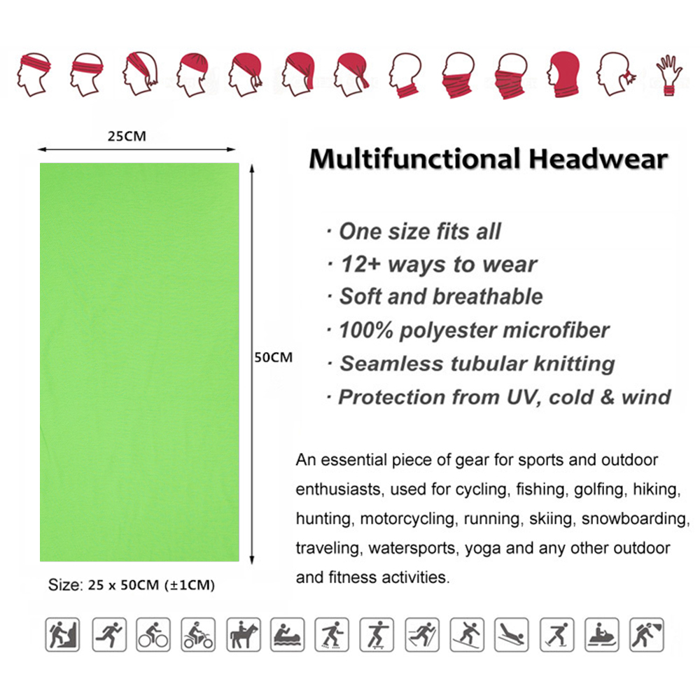 Неоновый цветной повязка на го – обзор и цена Headband Summer Knit