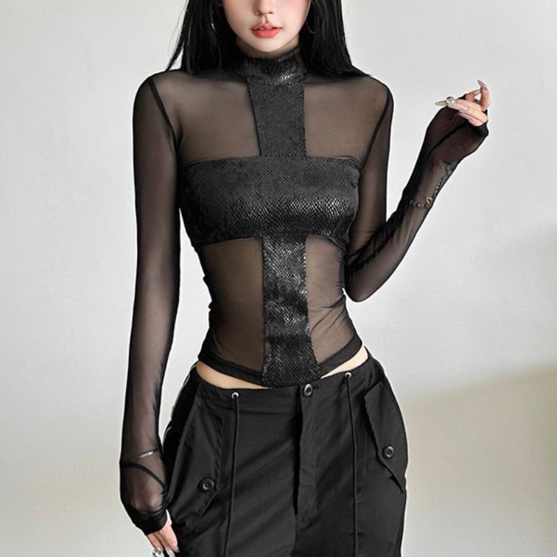 Сетчатый боди в американском с – обзор и цена Blouse Off Shoulder
