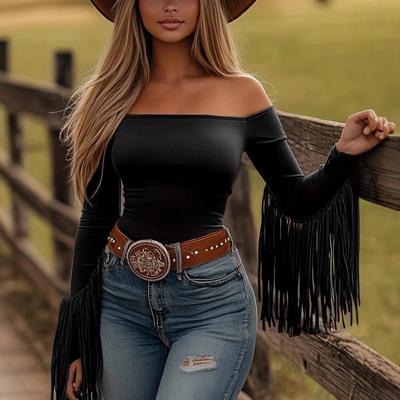 Женская одежда: Блузка с длинн – обзор и цена Blouse Off Shoulder